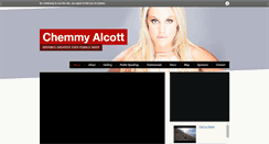 Desktop Screenshot of chemmyalcott.com